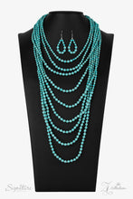 Load image into Gallery viewer, Paparazzi The Hilary  Zi Collection Turquoise Necklace
