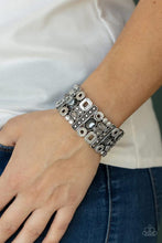 Load image into Gallery viewer, Dynamically Diverse - silver bracelet
