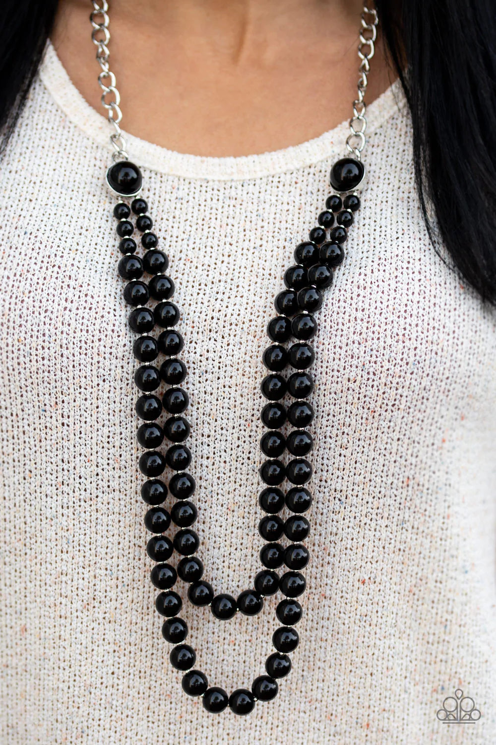 Endless Elegance - Black Necklace